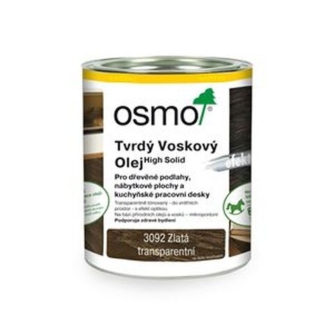 Tvrdý voskový olej Efekt 0,75 l zlatá 3092