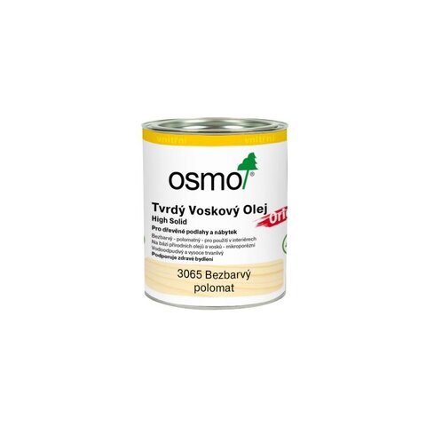 Tvrdý voskový olej Originál 0,375 l bezbarvý polomat 3065