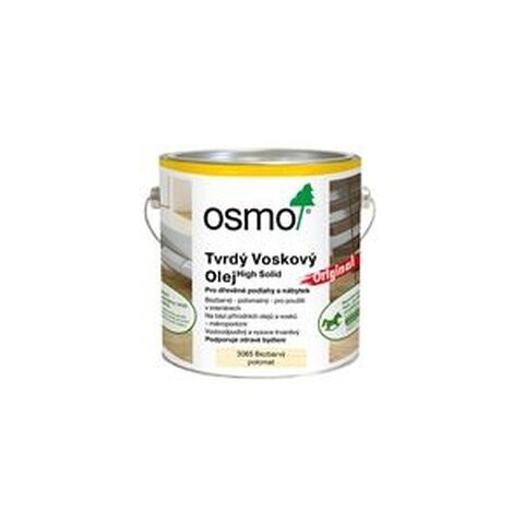 Tvrdý voskový olej Originál 2,5 l bezbarvý polomat 3065